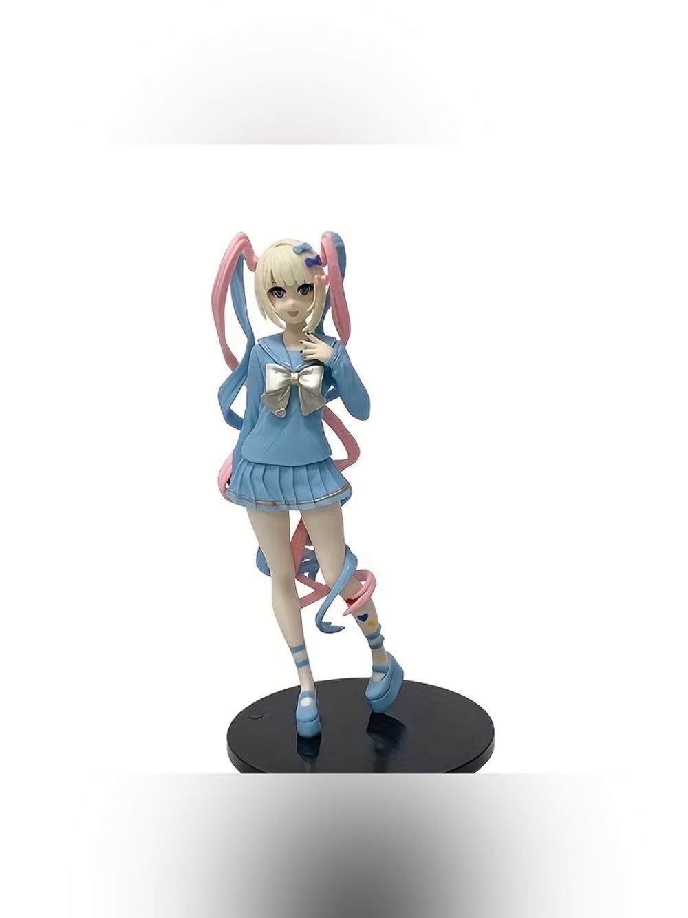 Blue & Pink Anime Figure